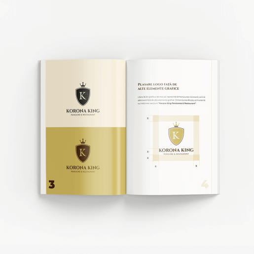 Manual identitate vizuala Korona King